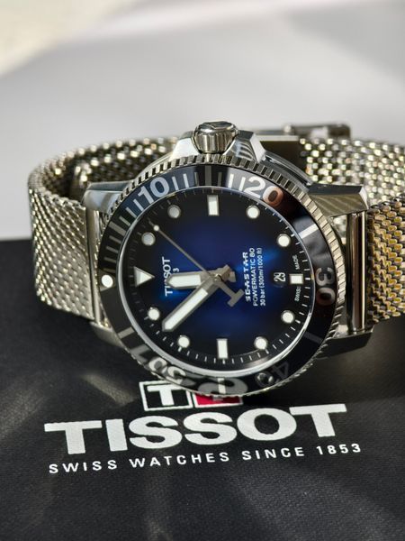 Чоловічий годинник Tissot Seastar 1000 Powermatic 80 T120.407.11.041.02 T120.407.11.041.02 фото