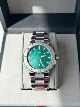Годинник Oris X Bracenet Aquis Date 43.5mm 01 733 7730 4137 фото