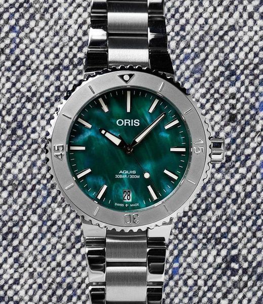 Годинник Oris X Bracenet Aquis Date 43.5mm 01 733 7730 4137 фото