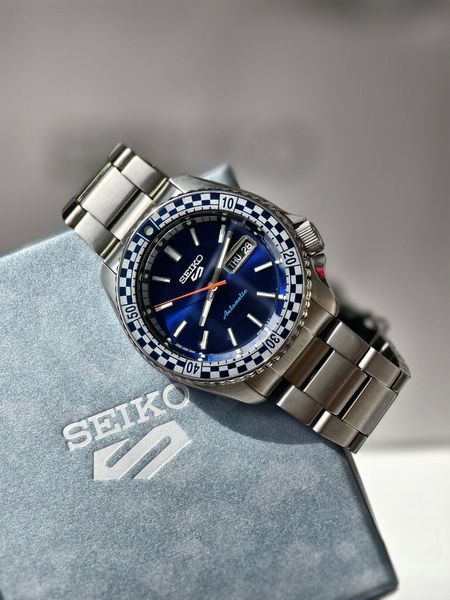Годинник чоловічий Seiko 5 Sports Checker Flag Special Edition SRPK65K1 SRPK65K1 фото