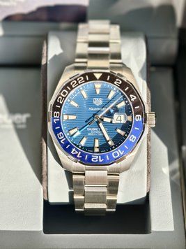 Чоловічий годинник TAG Heuer Aquaracer Caliber 7 GMT WAY201T.BA0927 фото