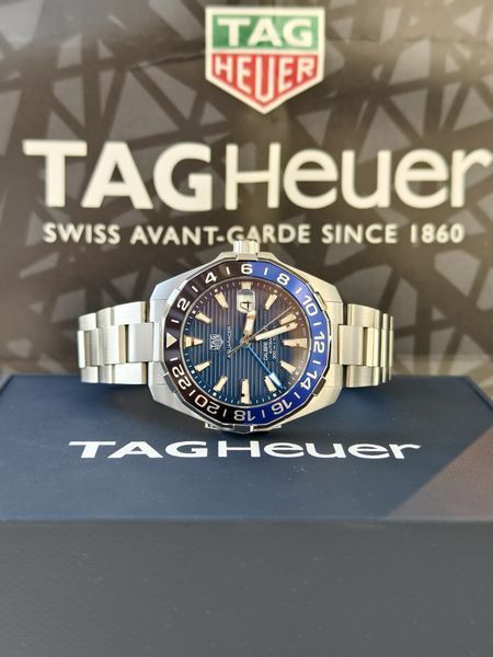 Чоловічий годинник TAG Heuer Aquaracer Caliber 7 GMT WAY201T.BA0927 фото