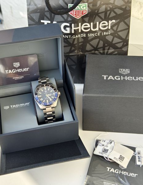 Чоловічий годинник TAG Heuer Aquaracer Caliber 7 GMT WAY201T.BA0927 фото