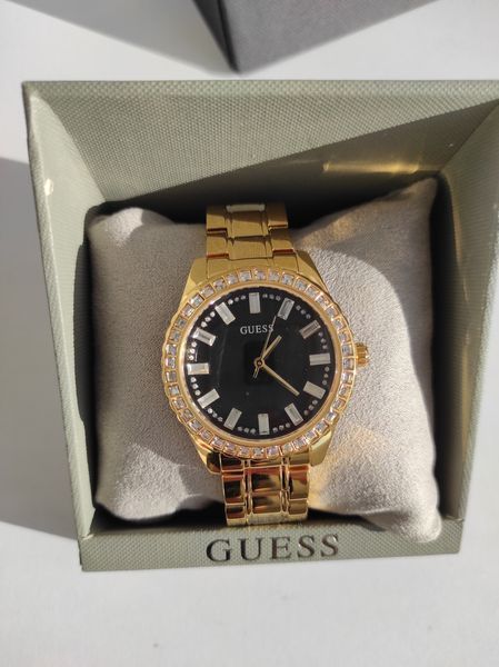 Жіночий годинник Guess GW0111l4 (black) GW0111l2 (gold) GW0111l4 GW0111l2 фото