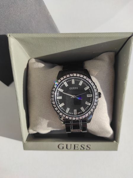 Жіночий годинник Guess GW0111l4 (black) GW0111l2 (gold) GW0111l4 GW0111l2 фото