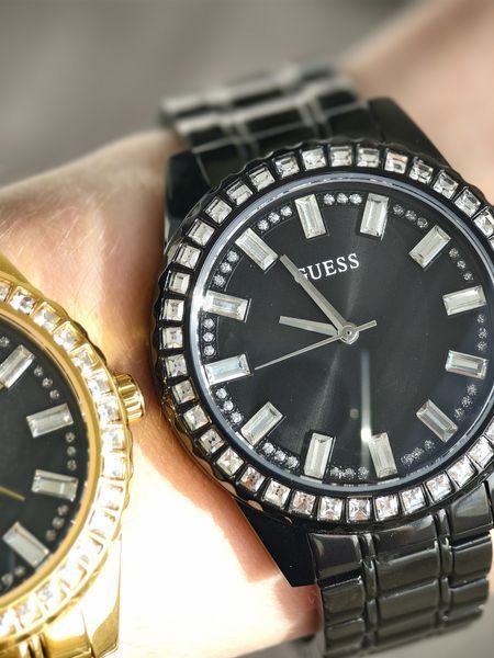 Жіночий годинник Guess GW0111l4 (black) GW0111l2 (gold) GW0111l4 GW0111l2 фото