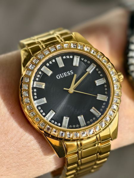 Жіночий годинник Guess GW0111l4 (black) GW0111l2 (gold) GW0111l4 GW0111l2 фото