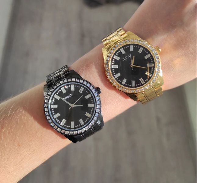 Жіночий годинник Guess GW0111l4 (black) GW0111l2 (gold) GW0111l4 GW0111l2 фото