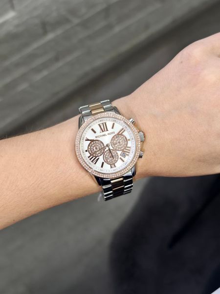 Жіночий годинник Michael Kors MK7201 Demi Rose Gold MK7201 фото