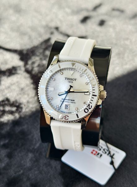 Жіночий годинник Tissot Seastar 1000 T120.210.17.116.00 T120.210.17.116.00 фото