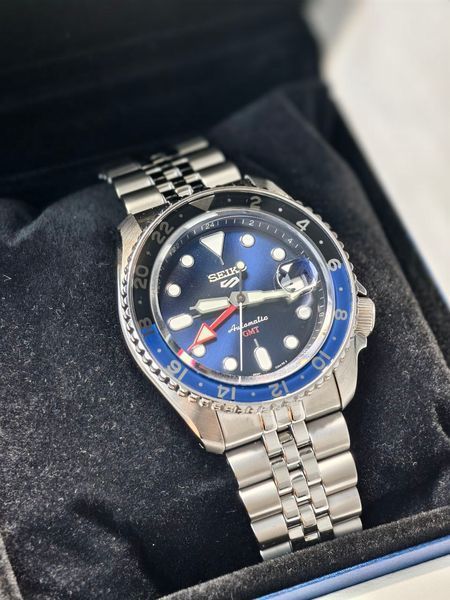 Годинник SEIKO SSK003K1 SEIKO 5 SPORTS GMT SSK003K1 фото