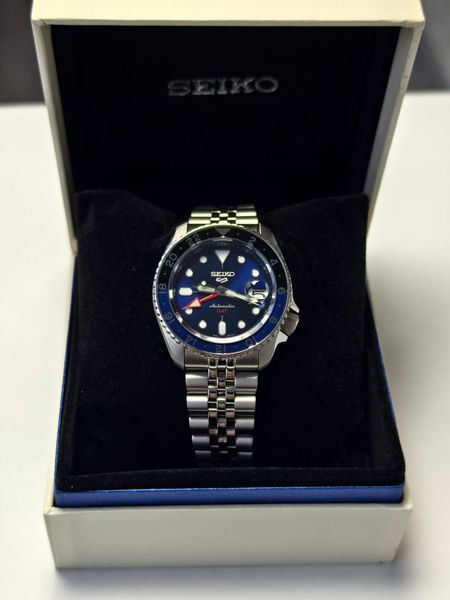 Годинник SEIKO SSK003K1 SEIKO 5 SPORTS GMT SSK003K1 фото