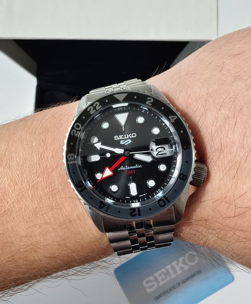Годинник Seiko 5 Sports SSK001K1 GMT Automatic SSK001K1 фото